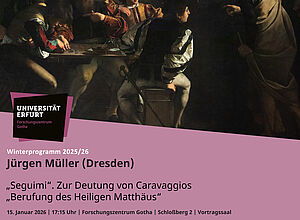 Vortrag am Forschungszentrum Gotha der Universität Erfurt