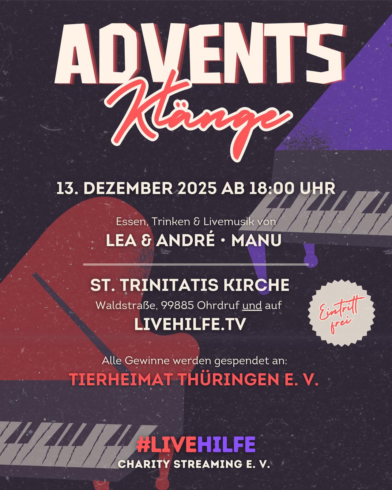 Plakat Adventsklänge 2025