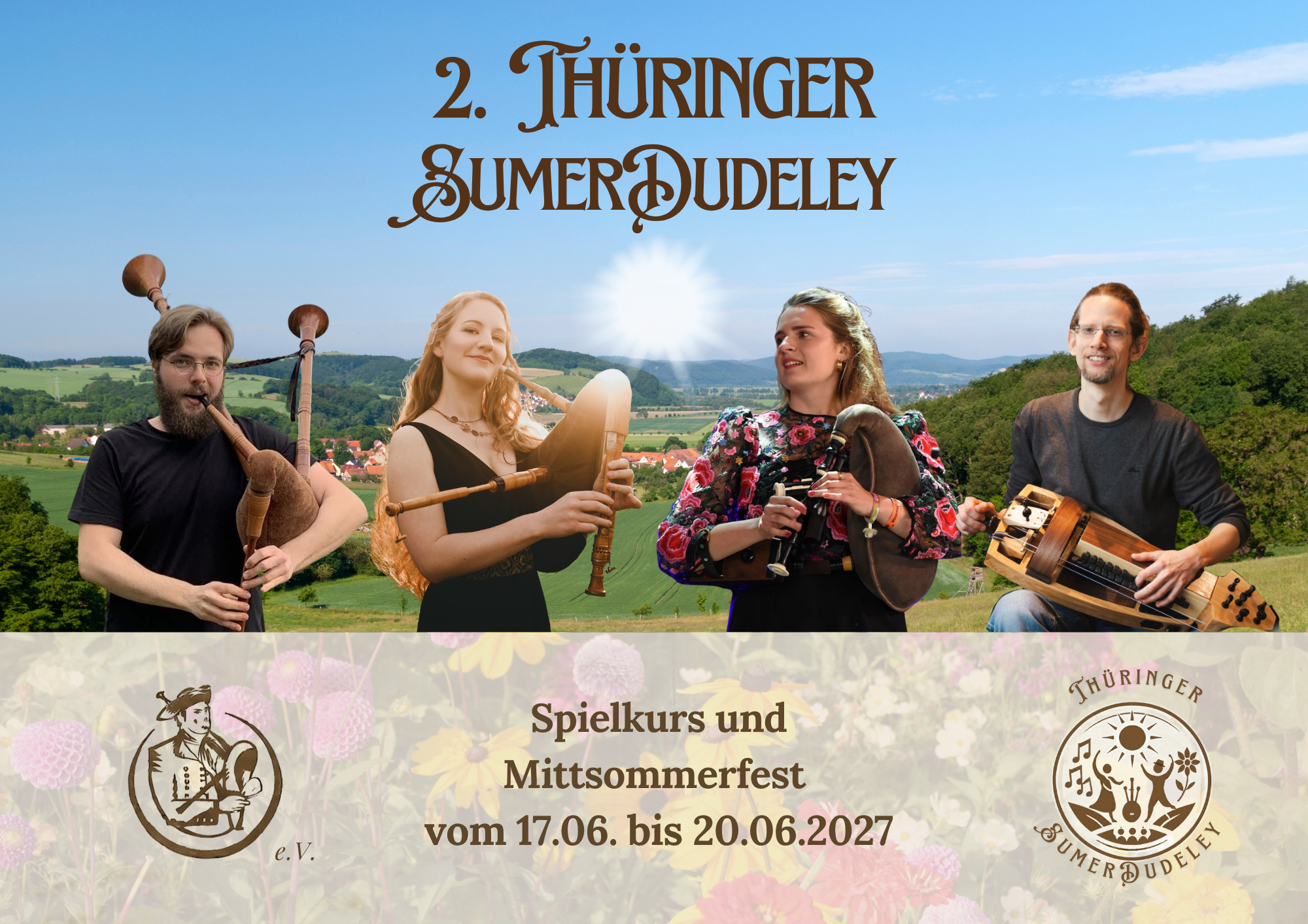 Instrumentalkurse mit Marieke Van Ransbeeck, Alex Zwingmann, Daniela Heiderich und Benjamin Korb