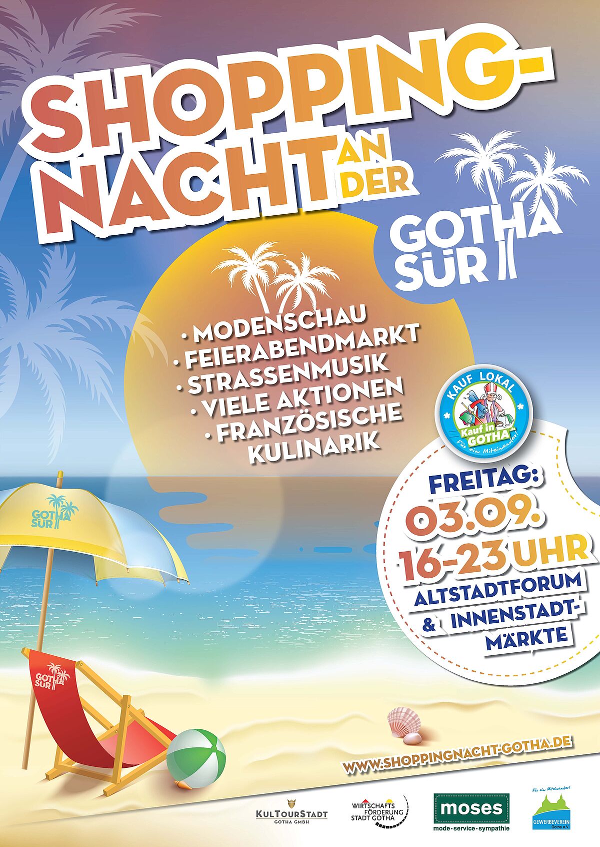 Shoppingnacht Gotha Gotha adelt