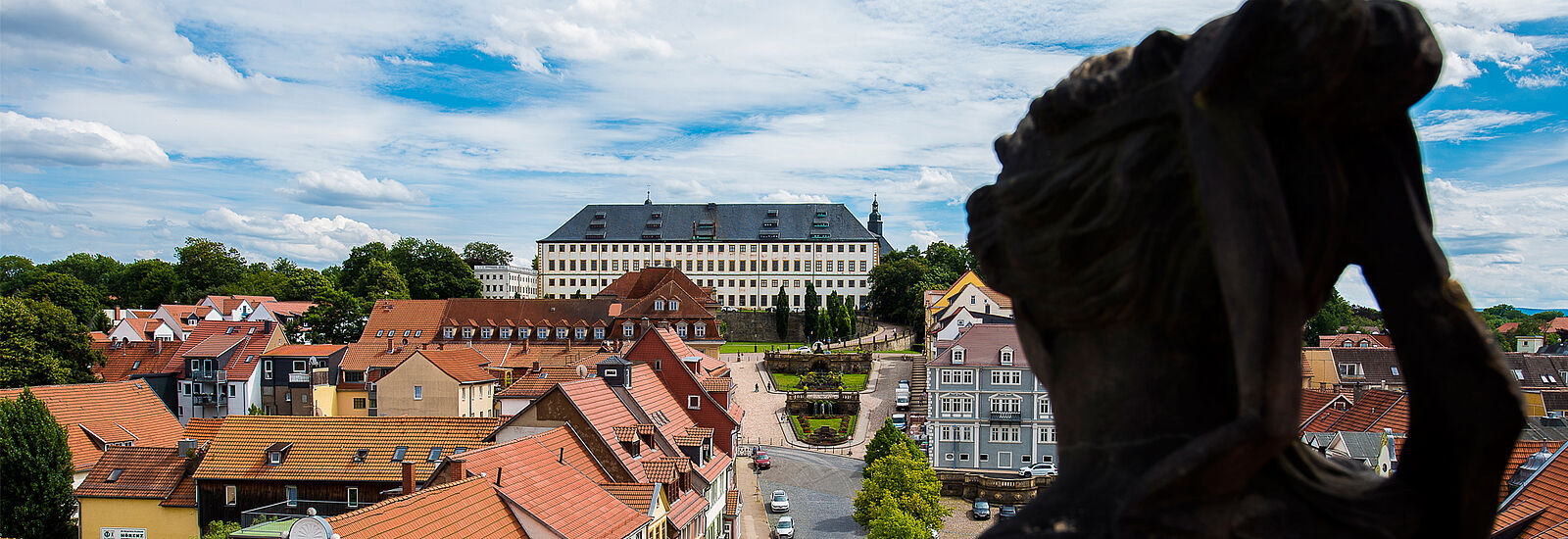 Blick auf Schloss Friedenstein Gotha ©J.Schröter