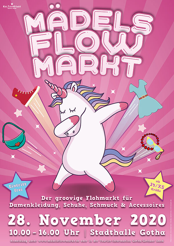Plakatmotiv Mädelsflowmarkt Plakatmotiv Mädelsflowmarkt